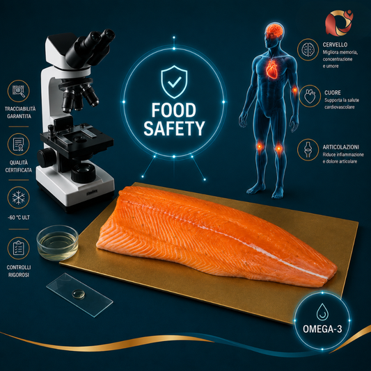 Filetto di salmone marinato all’aneto