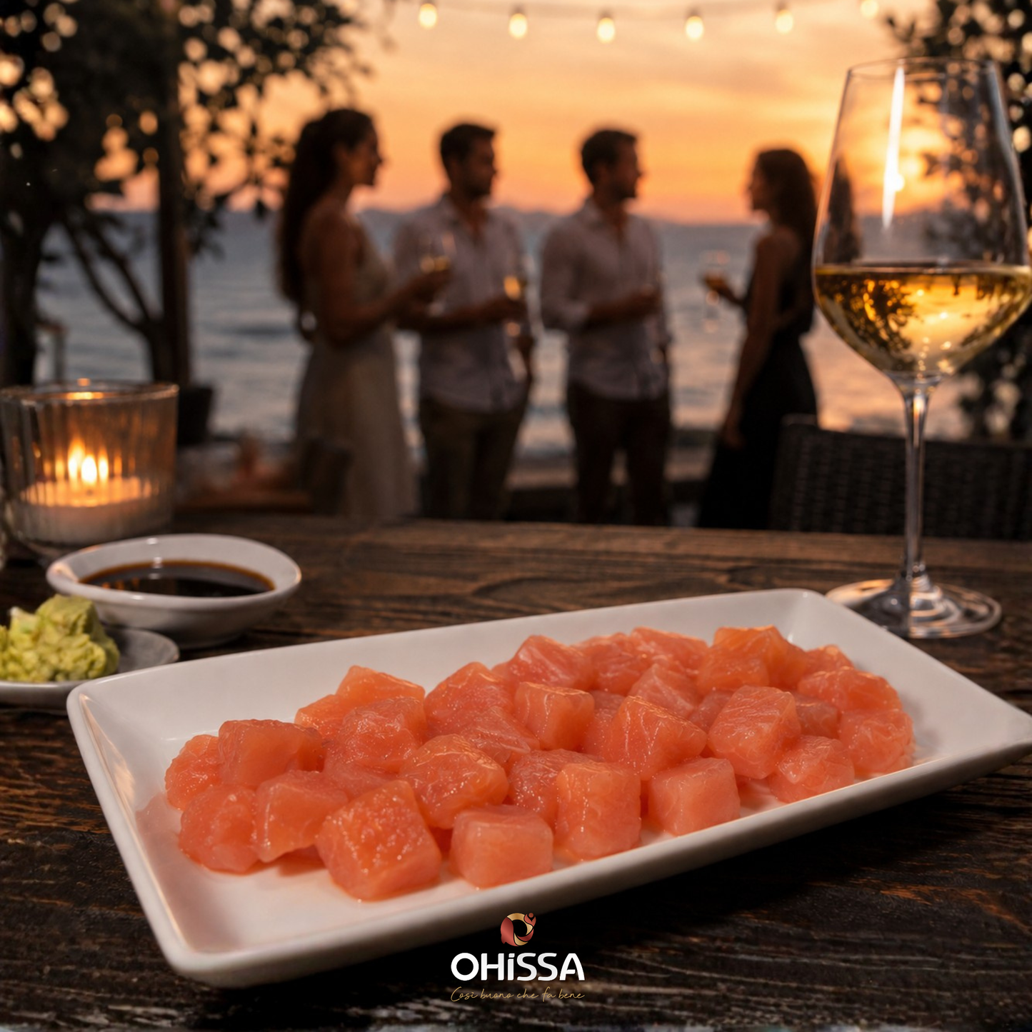 Poke di salmone